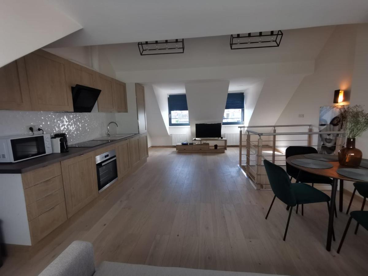 Charming Duplex On The Canal Brüssel Exterior foto