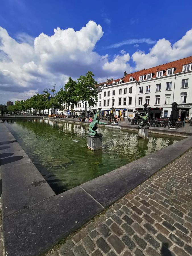 Charming Duplex On The Canal Brüssel Exterior foto